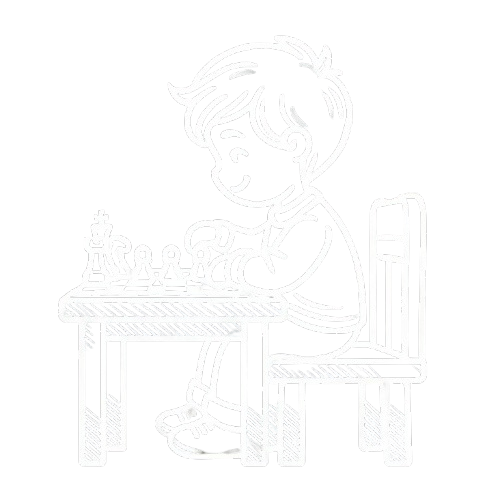 Chess pieces illustration